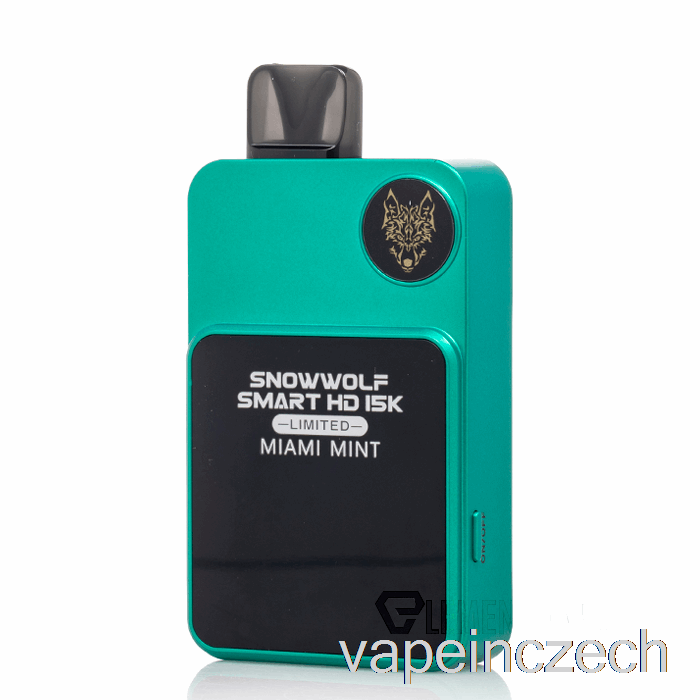Snowwolf Smart Hd 15k Limitované Jednorázové Miami Mint Vape Pero